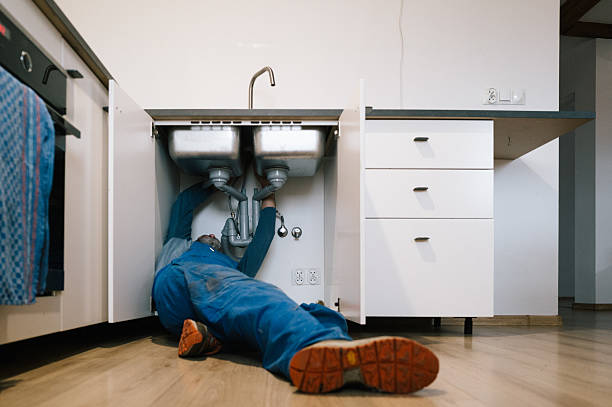 Professional Plumbing technician working in Disputanta, VA